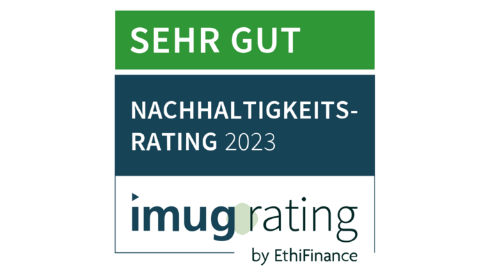 Bild zeigt Logo des imug-Ratings für 2023.