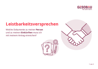 Vorschaubild der PDF-Datei Leistbarkeitsversprechen: Welche Dokumente muss ich einreichen?