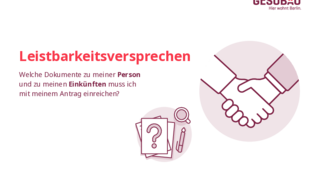 Vorschaubild der PDF-Datei Leistbarkeitsversprechen: Übersicht einzureichender Dokumente