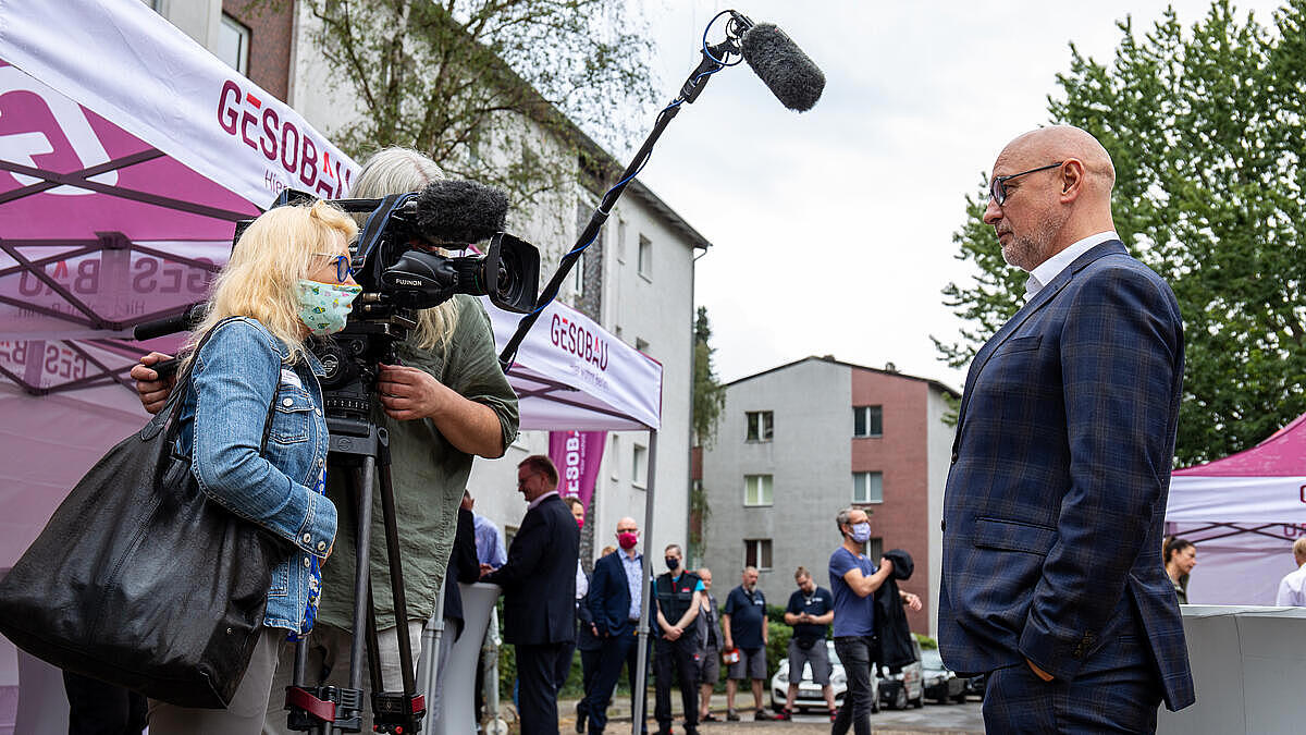 Jörg Franzen, Gesobau-Vorstandsvorsitzender im Interview