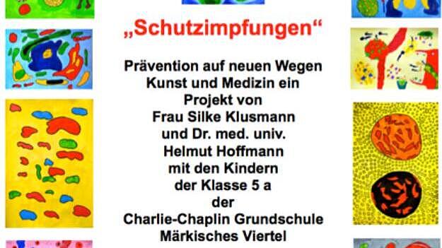 Flyer zum Thema Schutzimpfungen