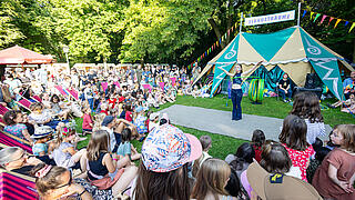 Kinderzirkus auf der Festwiese