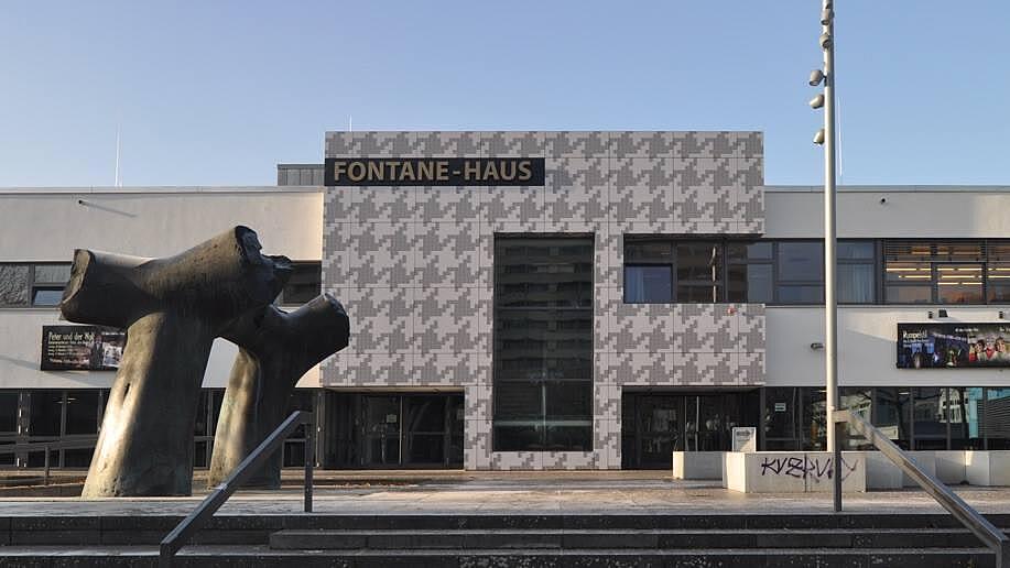 Vorderansicht des Fontane-Hauses