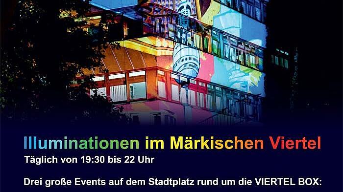 Plakat Berlin leuchtet