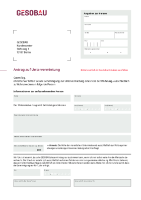 Vorschaubild der PDF-Datei Antrag auf Untervermietung