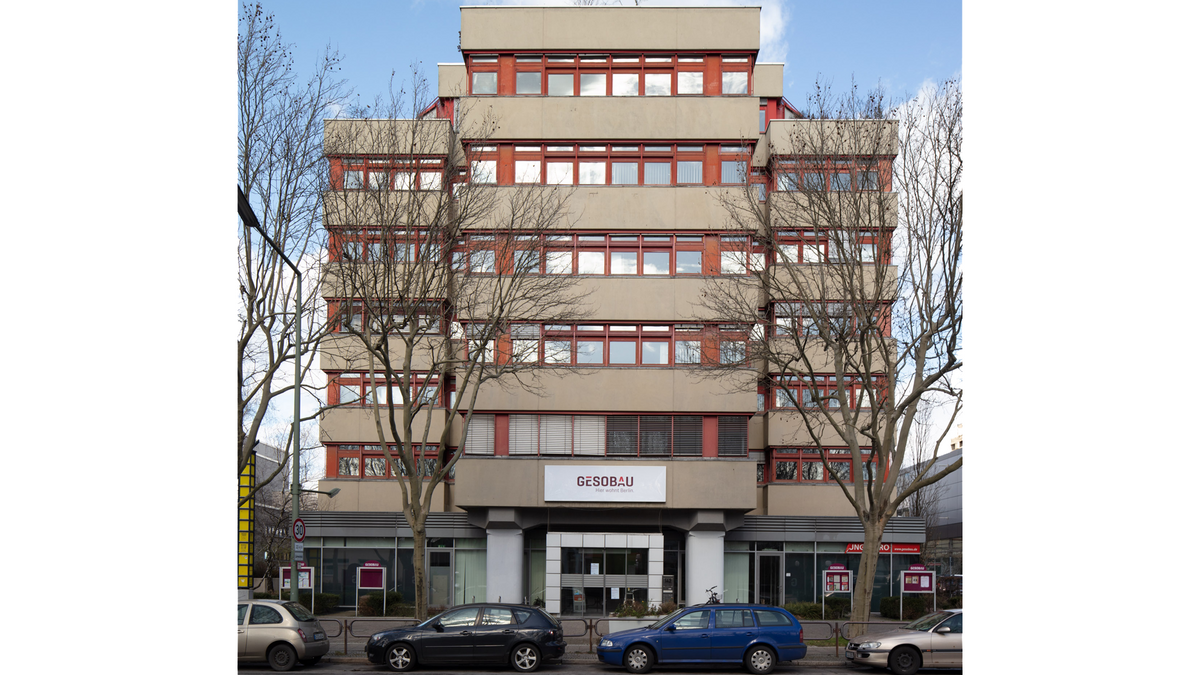 Blick auf die WHG 980 vom Wilhelsmruher Damm vor der Modernisierung