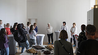 Bild zeigt Impression der Einweihungsfeier des neuen Wohnprojektes LAB 661 im Wedding.