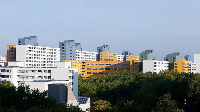 Hochhäuser im Märkischen Viertel