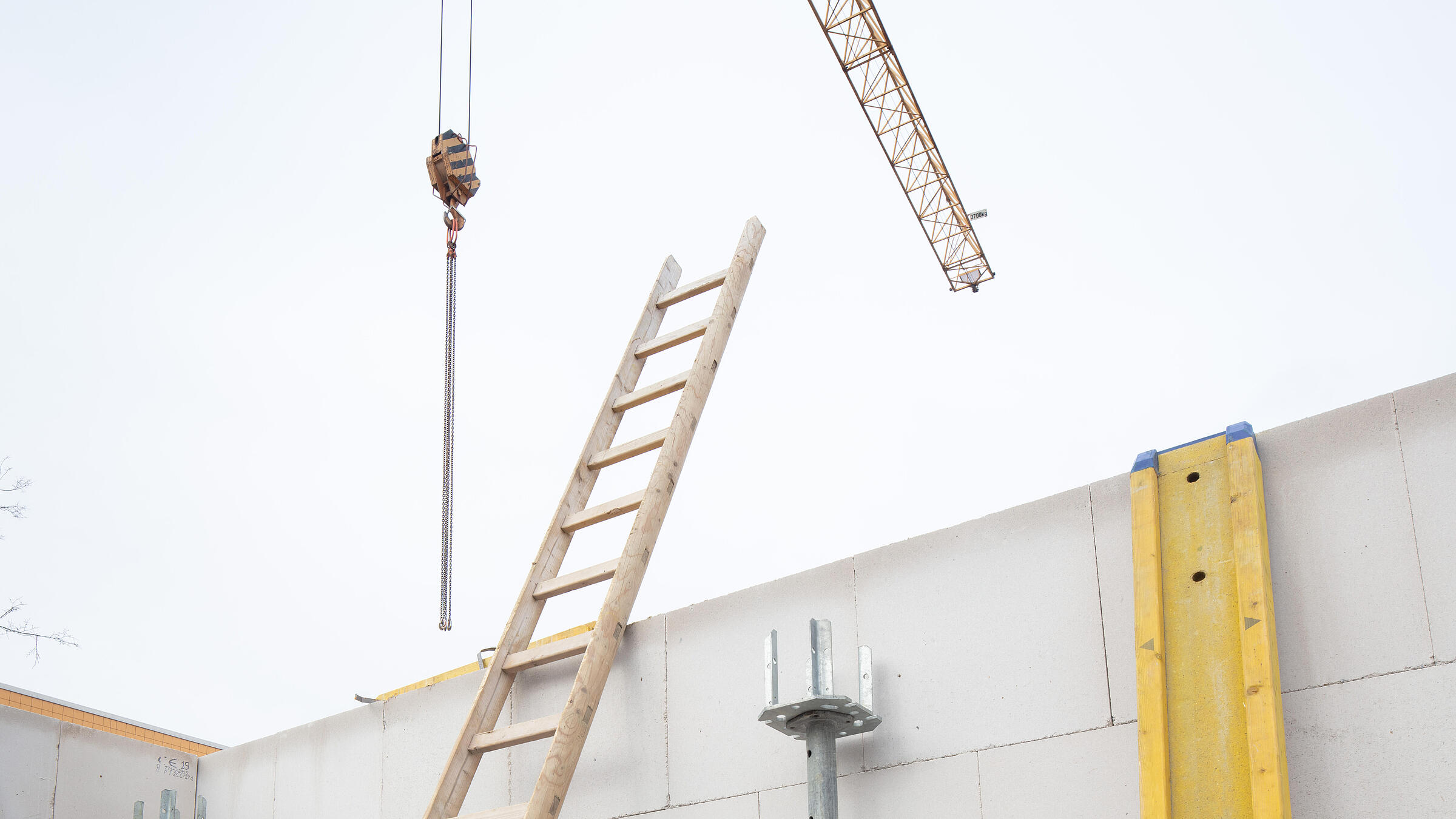 Baustelle Neubau Schlossallee