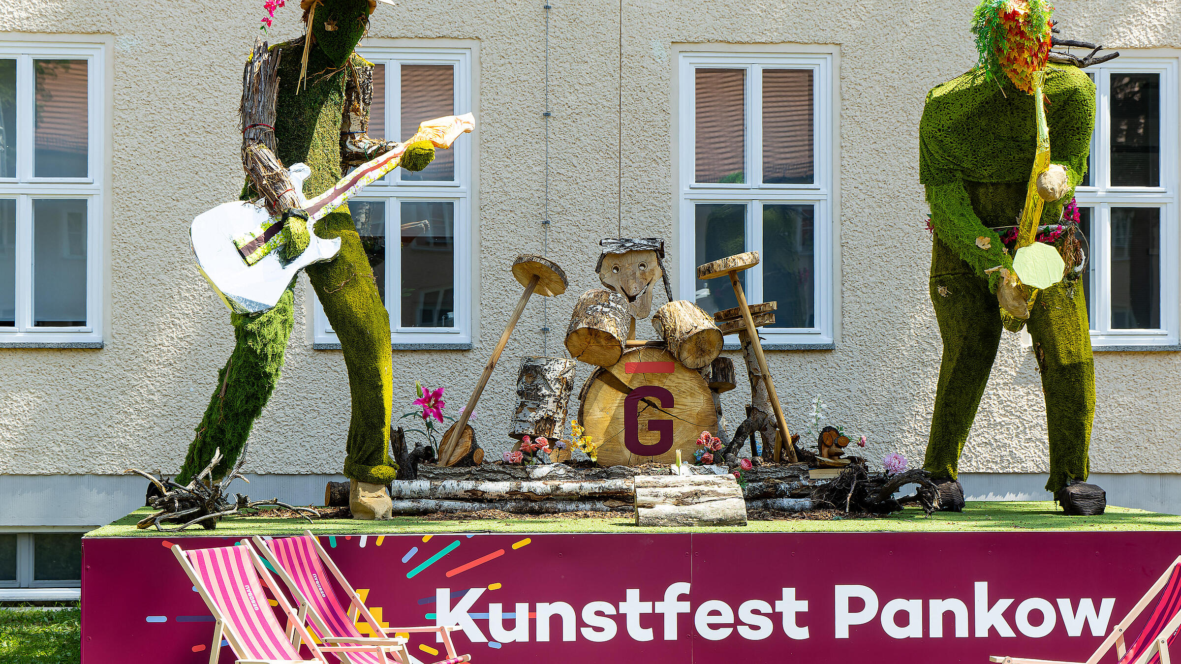 Band aus Naturmaterialen