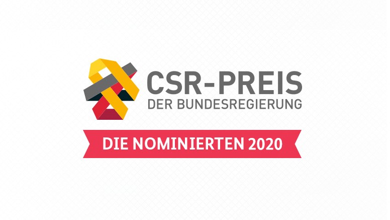 Logo CSR-Preis Nominierung